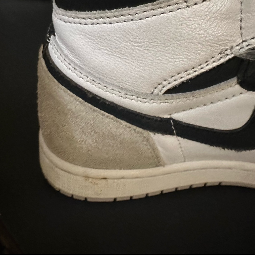 Nike Black and White High-Top Sneakers